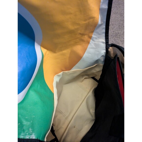 RARE Timbuk2 Google Chrome Blue / Black Messenger Bag Made in San Francisco - Picture 6 of 10